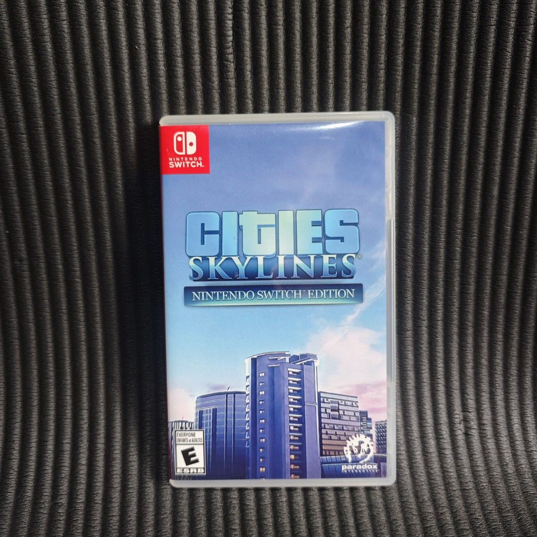 Cities Skylines Switch Game (Category: Nintendo) located in Quezon City. Submitted by shopme_gadget30 (Listing ID 1470000703, Image 1). Description: kindly read the details first for sale fixed price good Condition tested and working with case and game card compatible to Nintendo switch usa region qc area meet up: sm north shipping fee must shoulder by the buyer via lalamove or grab payment: bdo/gcash happy gaming everyone.