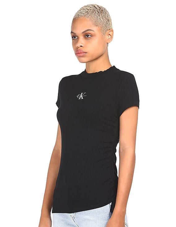 CK Calvin Klein Shirt Ruched Top (Category: Shirts) located in Manila. Submitted by ayan123456 (Listing ID 1469964086, Image 3). Description: Small-medium frame Super stretchy Plus freebie top.