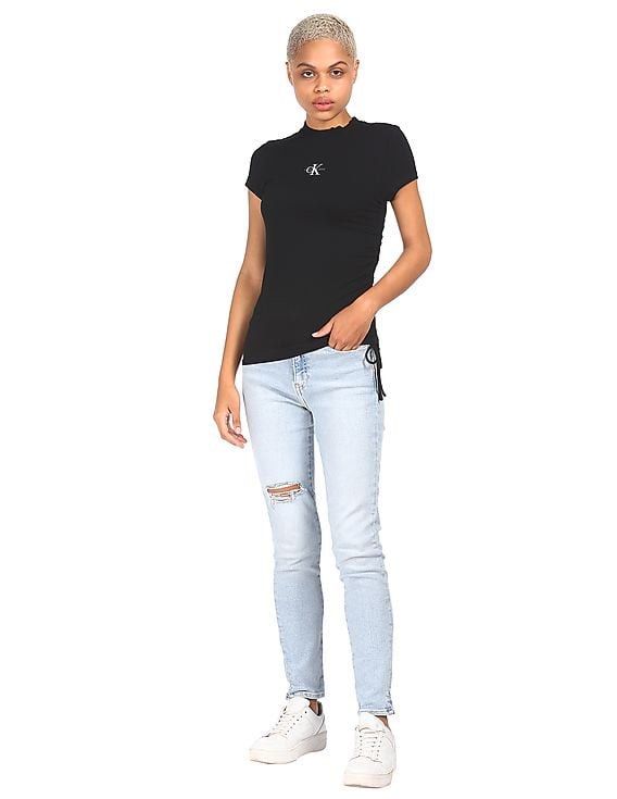 CK Calvin Klein Shirt Ruched Top (Category: Shirts) located in Manila. Submitted by ayan123456 (Listing ID 1469964086, Image 2). Description: Small-medium frame Super stretchy Plus freebie top.