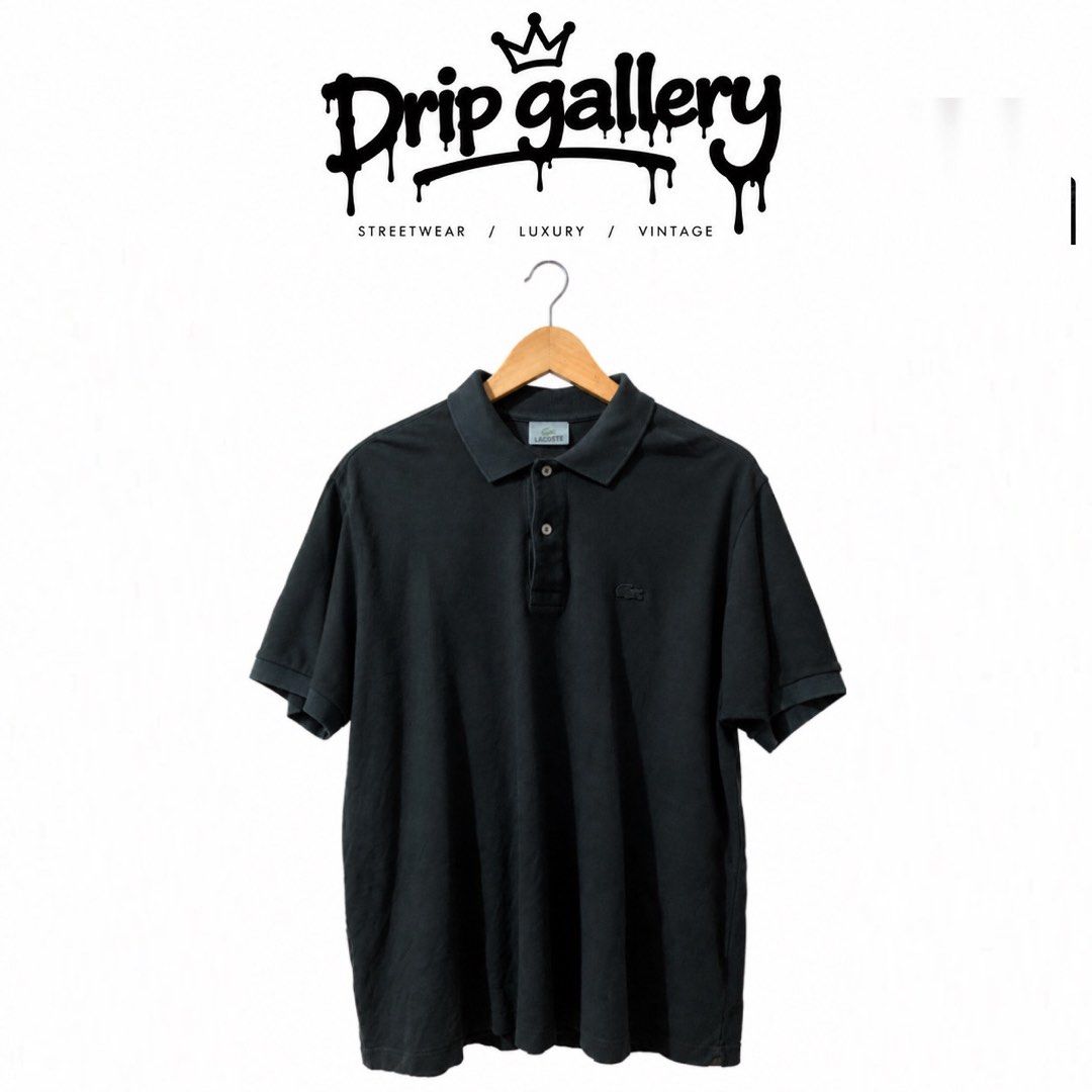 Classic All Black Lacoste Polo (Category: Tshirts & Polo Shirts ) located in Cabadbaran. Submitted by drip_gallery (Listing ID 1470134498, Image 1). Description: .