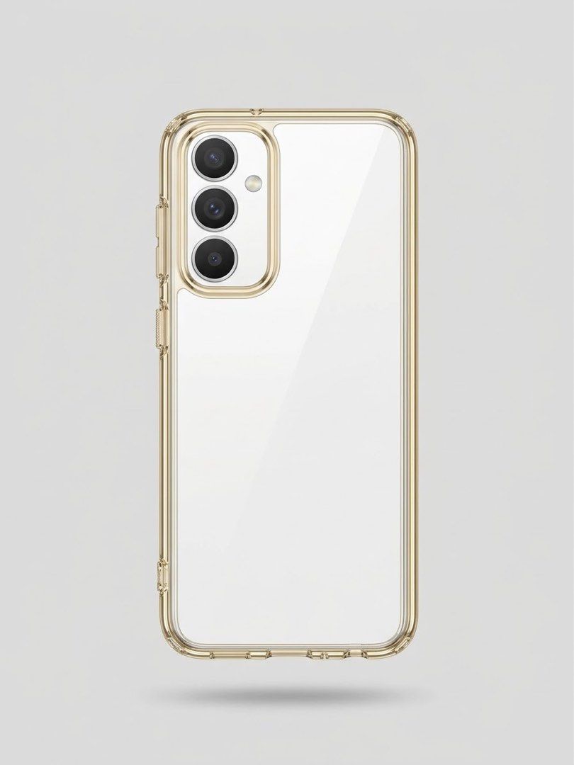 Clear Shockproof TPU/Acrylic Phone Case (Triple Camera Layout) (Category: Cases & Sleeves) located in San Juan City. Submitted by kera.g815 (Listing ID 1470022886, Image 1). Description: Keep your smartphone protected while showing off its sleek original finish with this clear shockproof phone case. Designed with a dedicated raised camera island cutout for triple-camera phone models, it provides everyday drop defense, corner buffer protection, an