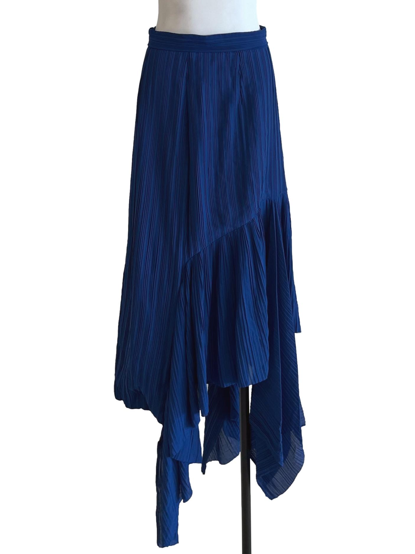 C/Meo Collective Azure Blue Pleated A-Line Skirt #crssale, Women's ...
