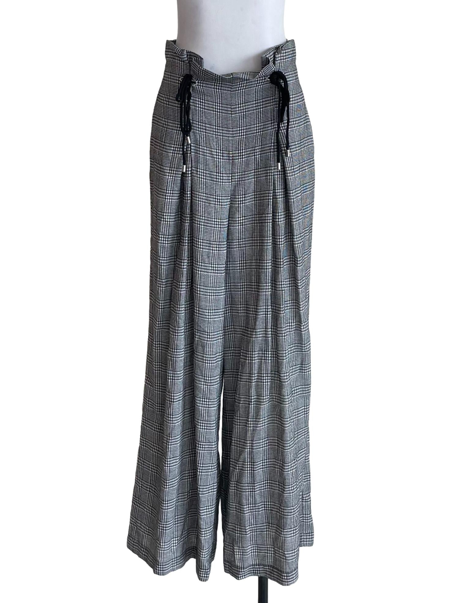 C/Meo Collective Grey Check Front Knot Pants #crssale, Women's Fashion ...