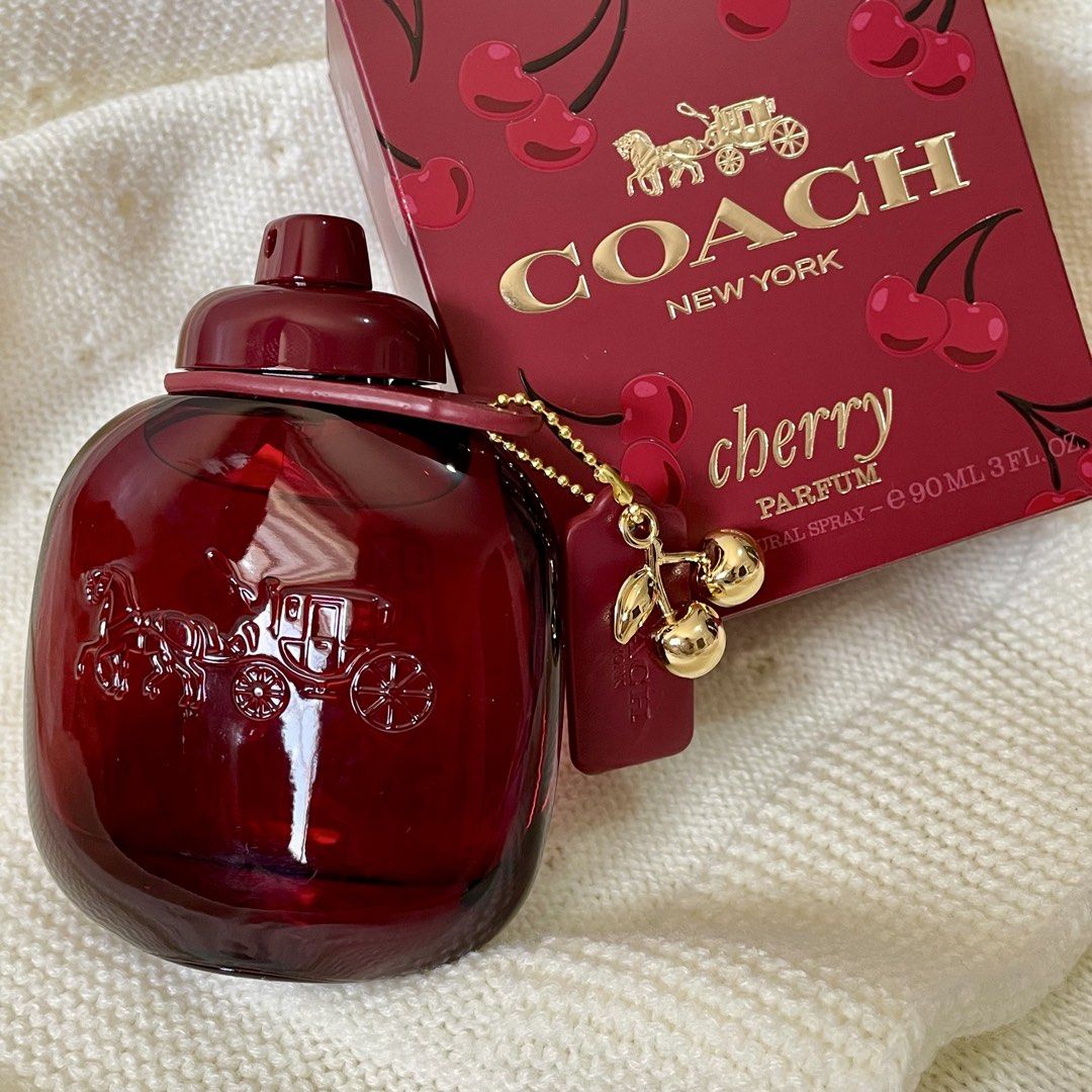 Coach Cherry Eau de Parfum (Category: Fragrance & Deodorants) located in Santiago. Submitted by janinesweetcloset (Listing ID 1470108919, Image 1). Description: Premium /OG qlty perfumes Original scent and original packaging Actual Photo posted Long lasting #perfumeph #maison #lattafa #jomalone #dubaiperfumes #dylanblue #arabperfume #tersterperfume #penhaligon #creed #bacarratrouge #byredo #replica #diptyque #parfumsdemarly #montblanc #valentino 