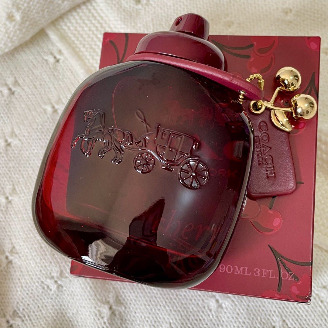 Coach Cherry Eau de Parfum (Category: Fragrance & Deodorants) located in Santiago. Submitted by janinesweetcloset (Listing ID 1470108919, Image 3). Description: Premium /OG qlty perfumes Original scent and original packaging Actual Photo posted Long lasting #perfumeph #maison #lattafa #jomalone #dubaiperfumes #dylanblue #arabperfume #tersterperfume #penhaligon #creed #bacarratrouge #byredo #replica #diptyque #parfumsdemarly #montblanc #valentino 