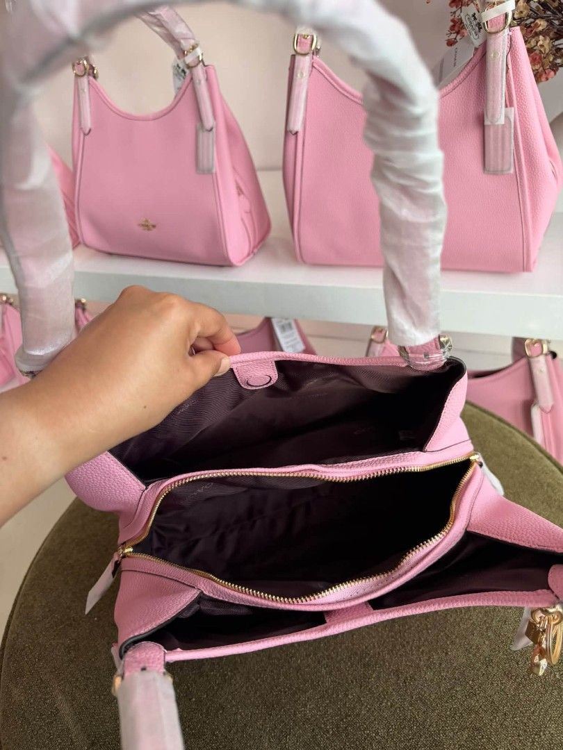 Coach Erin Shoulder Bag in Pink (Category: Shoulder Bags) located in Quezon City. Submitted by bagsboutiqueph (Listing ID 1469965727, Image 3). Description: LAST PRICE POSTED. LIMITED STOCKS! BRANDNEW WITH INCLUSIONS. COLOR MAY SLIGHTLY VARY IN ACTUAL DUE TO LIGHTING AND CAMERA SETTING. OTHER PHOTOS WILL BE SEND DURING PURCHASE AND FOR SURE BUYERS ONLY. WHEN IN DOUBT, DO NOT ORDER. THANK YOU..