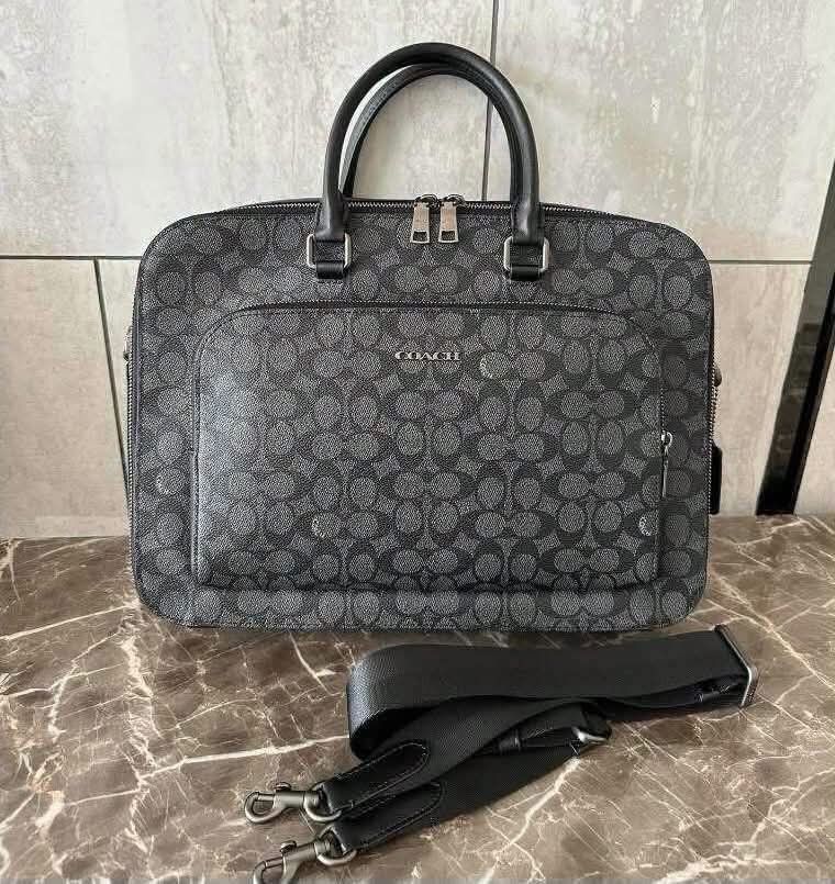 Coach Ethan Briefcase (Category: Briefcases) located in Quezon City. Submitted by bagsboutiqueph (Listing ID 1469960556, Image 2). Description: LAST PRICE POSTED. LIMITED STOCKS! BRANDNEW WITH INCLUSIONS. COLOR MAY SLIGHTLY VARY IN ACTUAL DUE TO LIGHTING AND CAMERA SETTING. OTHER PHOTOS WILL BE SEND DURING PURCHASE AND FOR SURE BUYERS ONLY. WHEN IN DOUBT, DO NOT ORDER. THANK YOU..