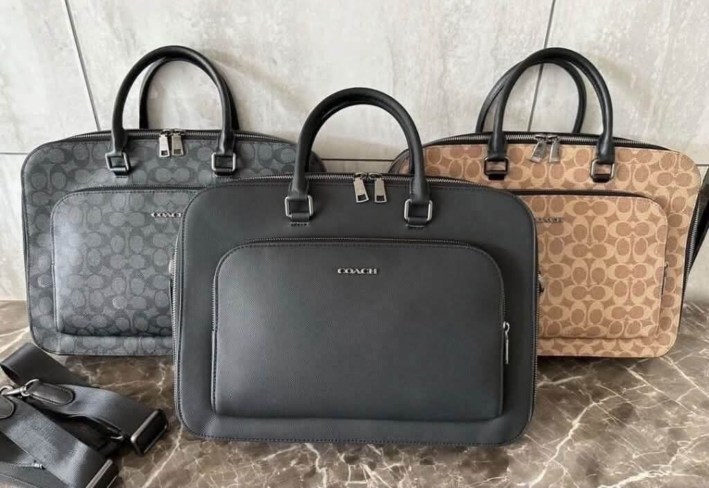 Coach Ethan Briefcase (Category: Briefcases) located in Quezon City. Submitted by bagsboutiqueph (Listing ID 1469960556, Image 1). Description: LAST PRICE POSTED. LIMITED STOCKS! BRANDNEW WITH INCLUSIONS. COLOR MAY SLIGHTLY VARY IN ACTUAL DUE TO LIGHTING AND CAMERA SETTING. OTHER PHOTOS WILL BE SEND DURING PURCHASE AND FOR SURE BUYERS ONLY. WHEN IN DOUBT, DO NOT ORDER. THANK YOU..