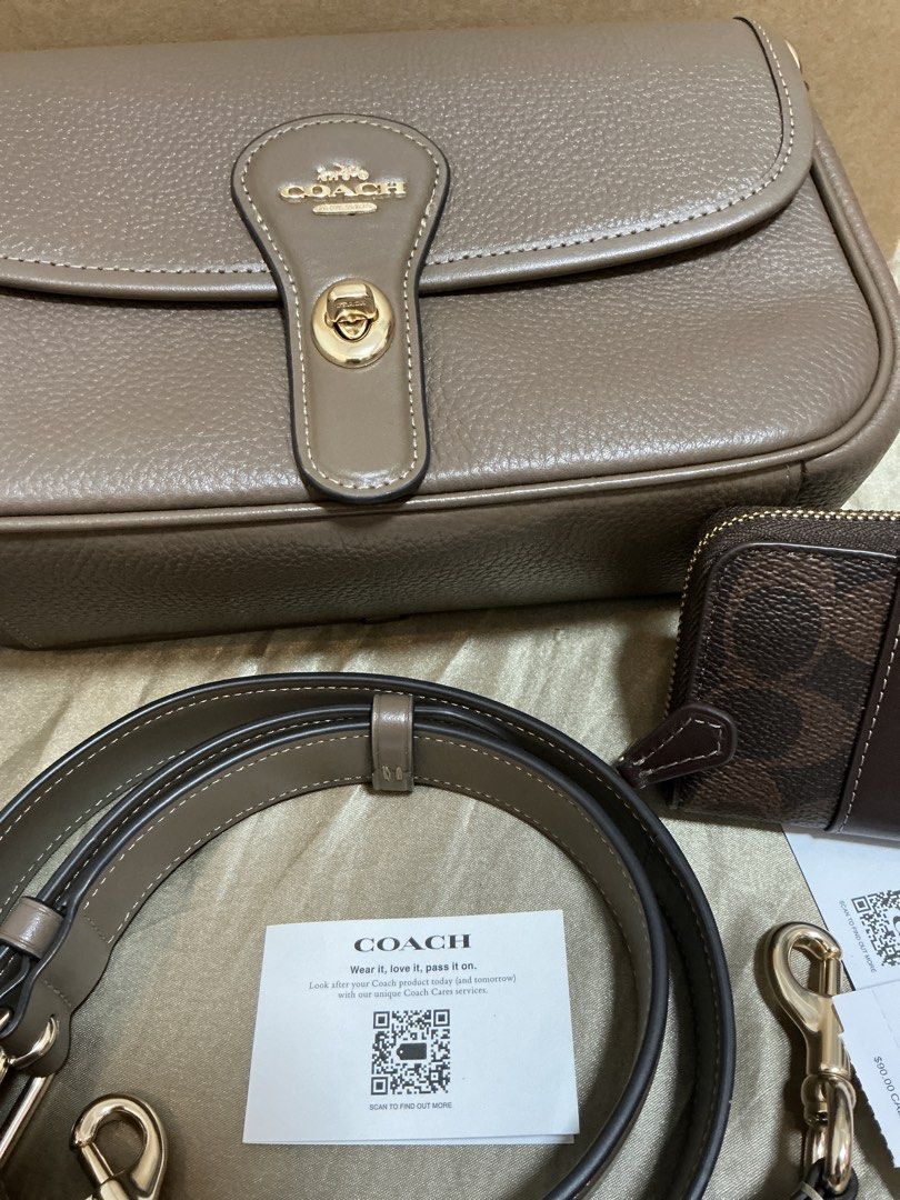 coach hadley bundle (Category: Luxury Bags & Wallets) located in Siquijor. Submitted by lian_ching (Listing ID 1470084155, Image 3). Description: bought abroad outlet store comes with complete inclusions original.