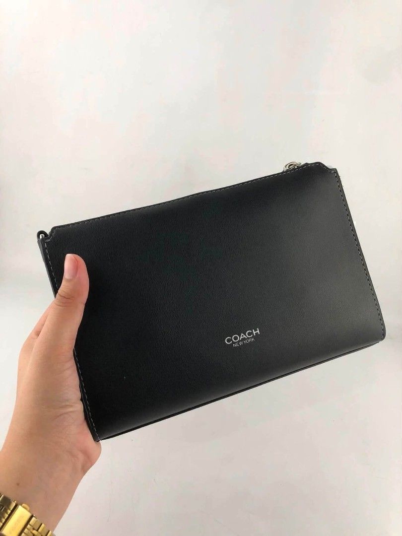 Coach Harrison Crossbody in Black (Category: Sling Bags) located in Quezon City. Submitted by bagsboutiqueph (Listing ID 1469966012, Image 2). Description: LAST PRICE POSTED. LIMITED STOCKS! BRANDNEW WITH INCLUSIONS. COLOR MAY SLIGHTLY VARY IN ACTUAL DUE TO LIGHTING AND CAMERA SETTING. OTHER PHOTOS WILL BE SEND DURING PURCHASE AND FOR SURE BUYERS ONLY. WHEN IN DOUBT, DO NOT ORDER. THANK YOU..