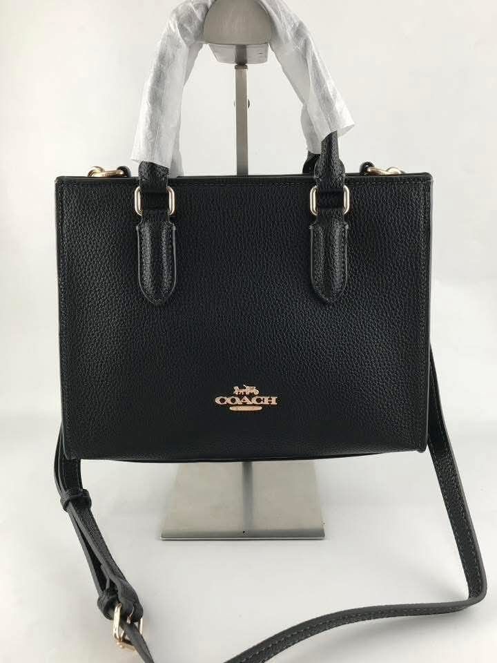 Coach Maggie Small Tote in Black (Category: Shoulder Bags) located in Quezon City. Submitted by bagsboutiqueph (Listing ID 1470072691, Image 2). Description: LAST PRICE POSTED. LIMITED STOCKS! BRANDNEW WITH INCLUSIONS. COLOR MAY SLIGHTLY VARY IN ACTUAL DUE TO LIGHTING AND CAMERA SETTING. OTHER PHOTOS WILL BE SEND DURING PURCHASE AND FOR SURE BUYERS ONLY. WHEN IN DOUBT, DO NOT ORDER. THANK YOU..