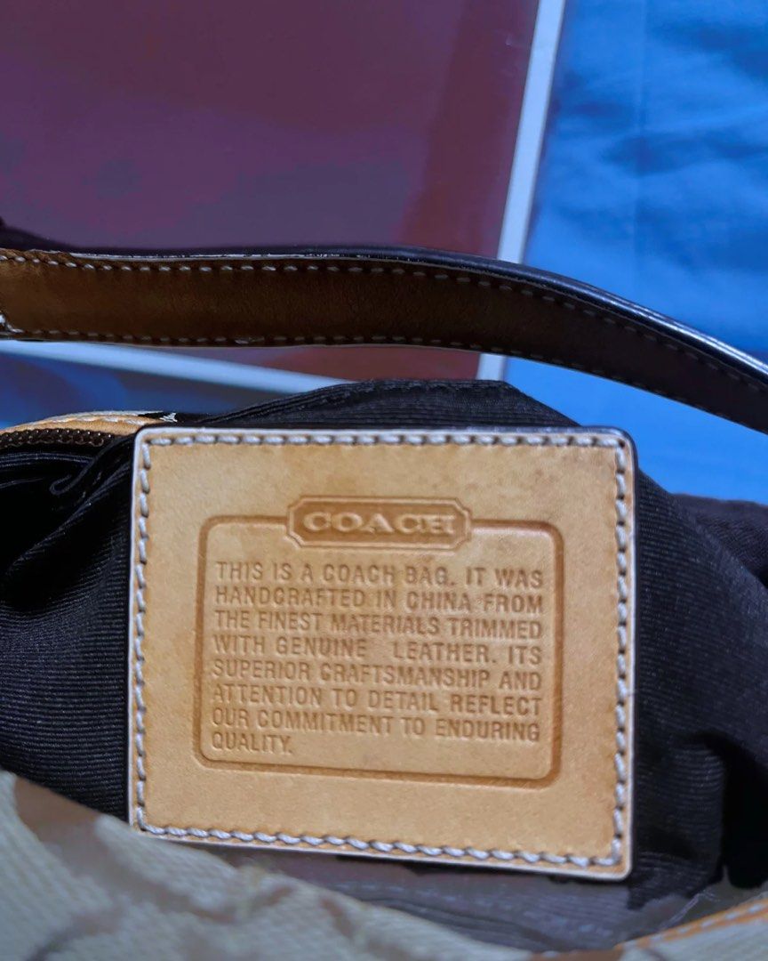coach mini hobo bag boxed (Category: Shoulder Bags) located in Manila. Submitted by lovesabi22 (Listing ID 1469994020, Image 3). Description: ୨୧ coach mini hobo bag [boxed] from Japan 🇯🇵 ₱6,000 og box and dustbag included preloved, no issues payment first COD available (lbc) 💌DM for more details!.