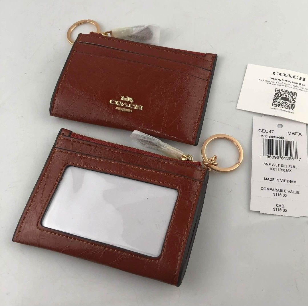 Coach Mini Skinny Cardcase (Category: Wallets & Card holders) located in Quezon City. Submitted by bagsboutiqueph (Listing ID 1470066152, Image 2). Description: LAST PRICE POSTED. LIMITED STOCKS! BRANDNEW WITH INCLUSIONS. COLOR MAY SLIGHTLY VARY IN ACTUAL DUE TO LIGHTING AND CAMERA SETTING. OTHER PHOTOS WILL BE SEND DURING PURCHASE AND FOR SURE BUYERS ONLY. WHEN IN DOUBT, DO NOT ORDER. THANK YOU..