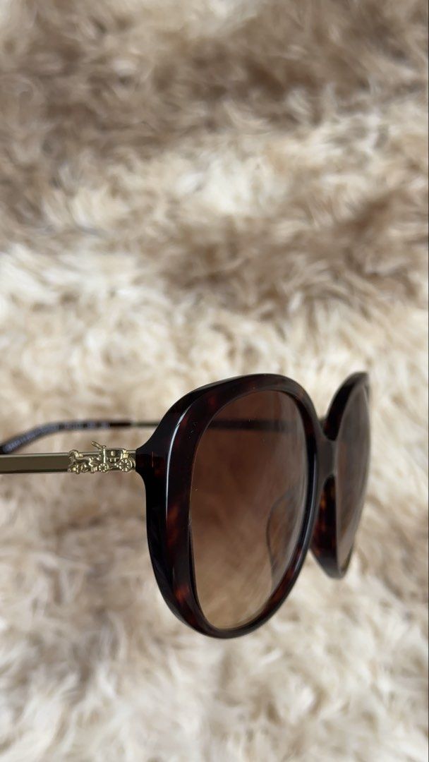 Coach Sunglasses (Category: Luxury Accessories) located in Davao. Submitted by _iconculture (Listing ID 1469997013, Image 3). Description: Coach HC8215F 548513 Gradient Sunglasses Excellent Condition (Like new) Complete Set (og cch hardcase, papers, lens cloth) ₱4,999 *prices are fixed unless on sale IG shop: _Iconculture .