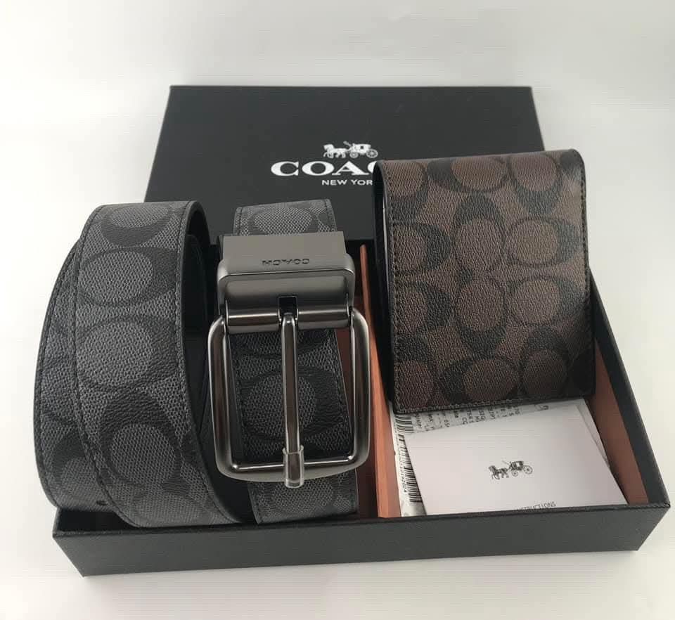 Coach Wallet & Bet Set (Category: Belts) located in Manila. Submitted by leaveamforgodscentandmore (Listing ID 1470060064, Image 1). Description: .