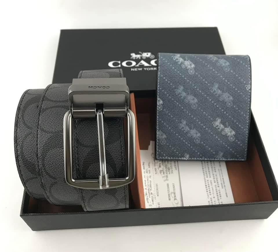 Coach Wallet & Bet Set (Category: Belts) located in Manila. Submitted by leaveamforgodscentandmore (Listing ID 1470060188, Image 1). Description: .