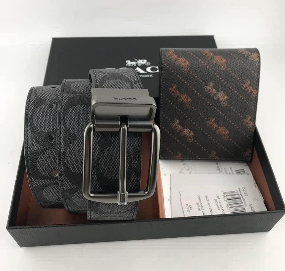 Coach Wallet & Bet Set (Category: Belts) located in Manila. Submitted by leaveamforgodscentandmore (Listing ID 1470060347, Image 1). Description: .