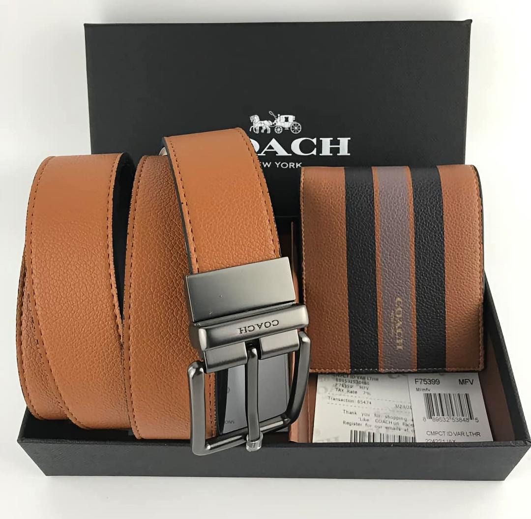 Coach Wallet & Bet Set (Category: Belts) located in Manila. Submitted by leaveamforgodscentandmore (Listing ID 1470060496, Image 1). Description: .