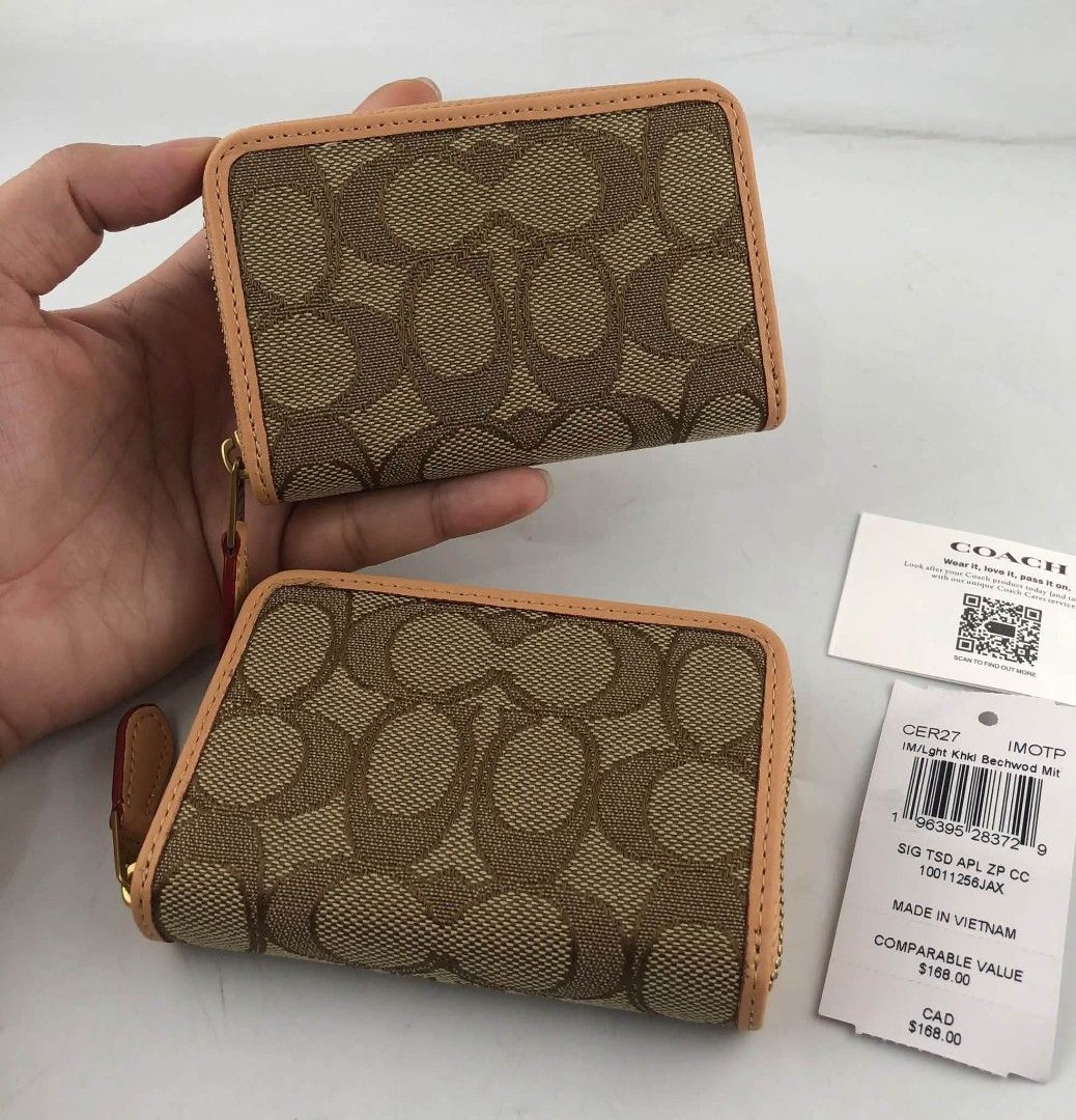 Coach Zip Around Cardcase (Category: Wallets & Card holders) located in Quezon City. Submitted by bagsboutiqueph (Listing ID 1470067643, Image 1). Description: LAST PRICE POSTED. LIMITED STOCKS! BRANDNEW WITH INCLUSIONS. COLOR MAY SLIGHTLY VARY IN ACTUAL DUE TO LIGHTING AND CAMERA SETTING. OTHER PHOTOS WILL BE SEND DURING PURCHASE AND FOR SURE BUYERS ONLY. WHEN IN DOUBT, DO NOT ORDER. THANK YOU..