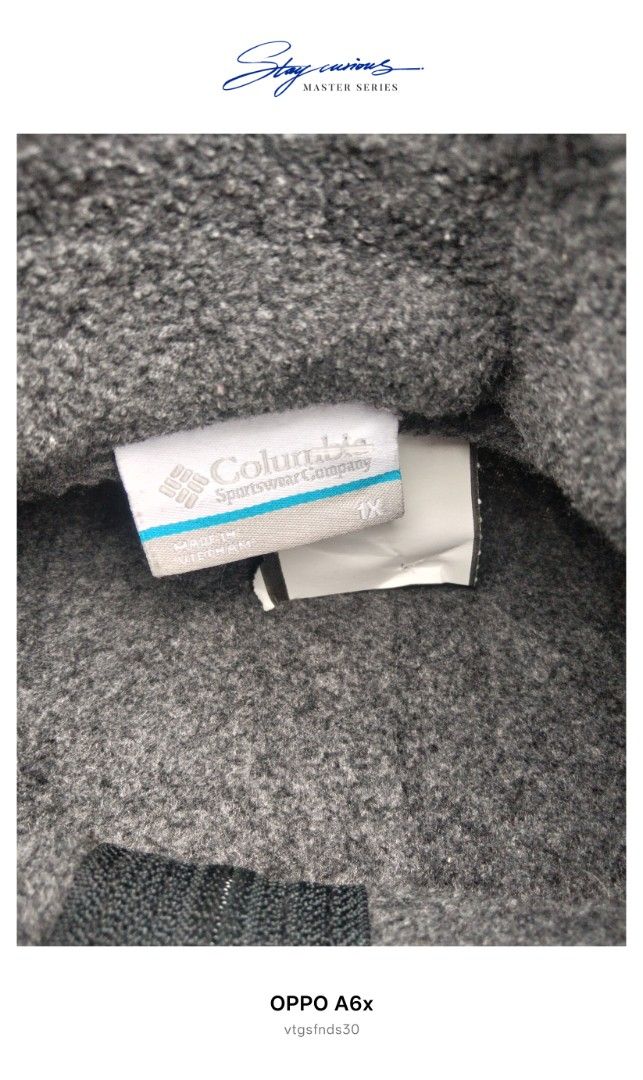 Columbia Fleece Jacket Grey 1X (Category: Coats, Jackets and Outerwear) located in Manila. Submitted by vtg_finds30 (Listing ID 1470032783, Image 3). Description: ⚡ Original Columbia fleece full‑zip jacket! Malambot, mainit, ideal sa travel at outdoor! Size 1X, gray, may pockets – sulit na sulit ang presyo! 💰 ₱1,000 📍 Tanza, Cavite – PM agad dahil mabilis maubos ang ganitong branded na gamit!.