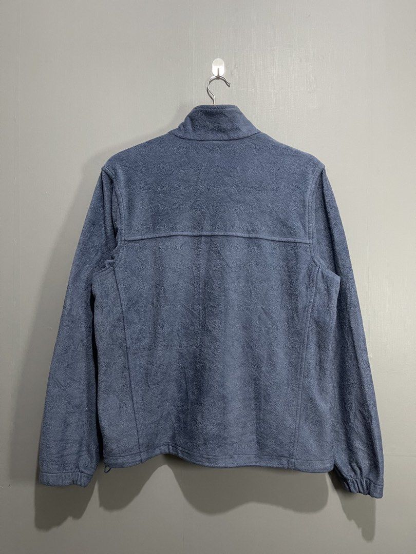Columbia Mens Fleece Jacket (Category: Coats, Jackets and Outerwear) located in Davao. Submitted by yannrussel00 (Listing ID 1469966804, Image 2). Description: 📍𝗟𝗼𝗰𝗮𝘁𝗶𝗼𝗻: 𝗗𝗮𝘃𝗮𝗼 𝗖𝗶𝘁𝘆 📌 𝗜𝘁𝗲𝗺 𝗦𝘁𝗶𝗹𝗹 𝗔𝘃𝗮𝗶𝗹𝗮𝗯𝗹𝗲 𝗥𝗘𝗔𝗗 𝗗𝗘𝗧𝗔𝗜𝗟𝗦 𝗕𝗘𝗟𝗢𝗪 ⬇️ ‼️ Size Large on tag Dimes W22 x L27 Sleeves 27” Condition 9/10 Flaw: broken puller only. Still working zipper. ₱399 + SF.