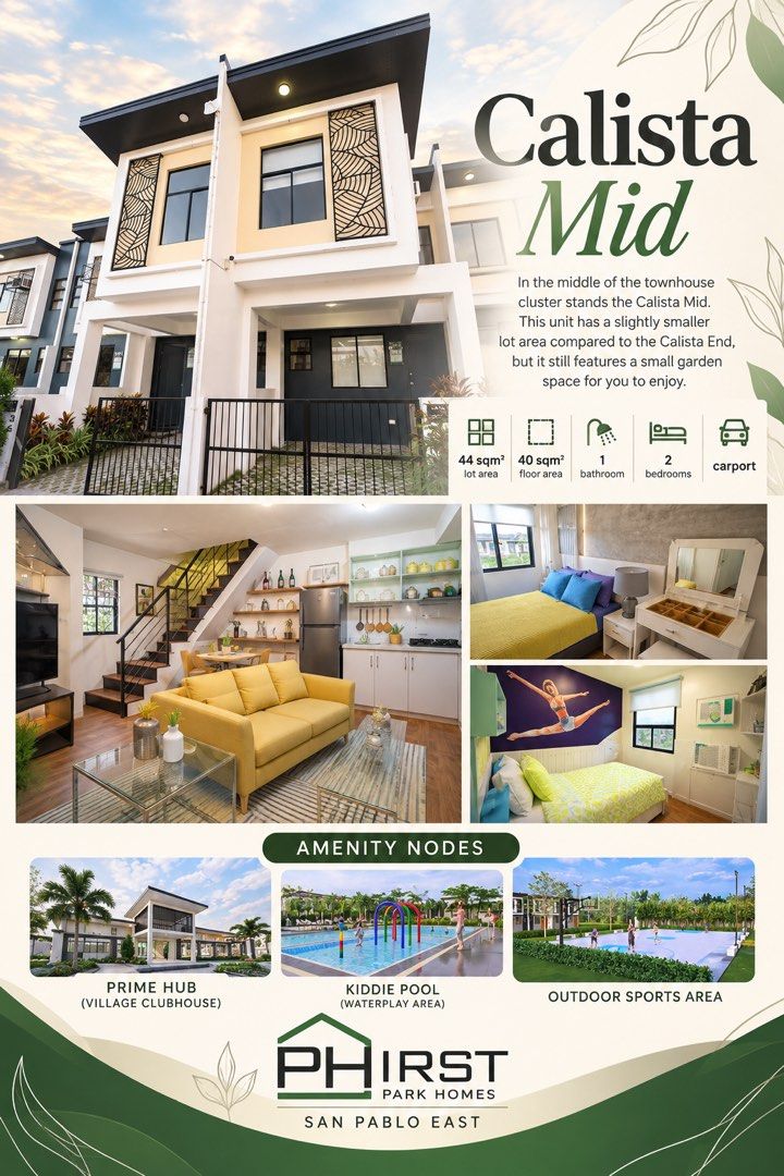 Complete House Specifications and Building Materials List (Category: Construction & Building Materials) located in Cainta. Submitted by meowshoppp (Listing ID 1470030430, Image 1). Description: 🏡 YOUR DREAM HOME, CLOSE TO EVERYTHING! Looking for a home that offers comfort, convenience, and accessibility? Discover PHirst Park Homes Calamba West! 🌿 📍 Located at Brgy. Kanluran Road, Calamba, Laguna Enjoy convenient access to: 🚗 SLEX – Canlubang 