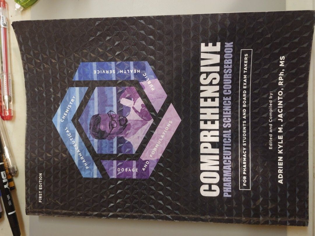 Comprehensive Pharmaceutical Science Coursebook First Edition | CPSC for Pharmacy Review (Category: Textbooks) located in Pagadian. Submitted by kyuuuchaw (Listing ID 1469978075, Image 2). Description: CPSC First Edition - very useful during undergrad review - biught it for around 2k+ Condition: Lightly used; Heavy pencil marks on Module 5 RFS: Already passed the board exam 🚚 J&T/LBC 💸 GCash/GoTyme.