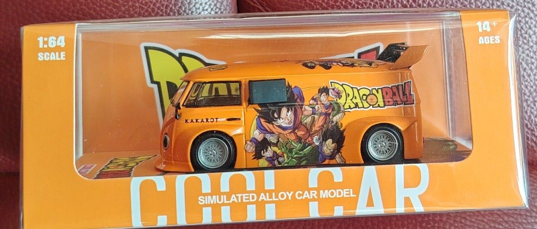 Cool Car 1:64 Scale Volkswagen T1 / T1 Pickup Dragon Ball Livery, Toys ...