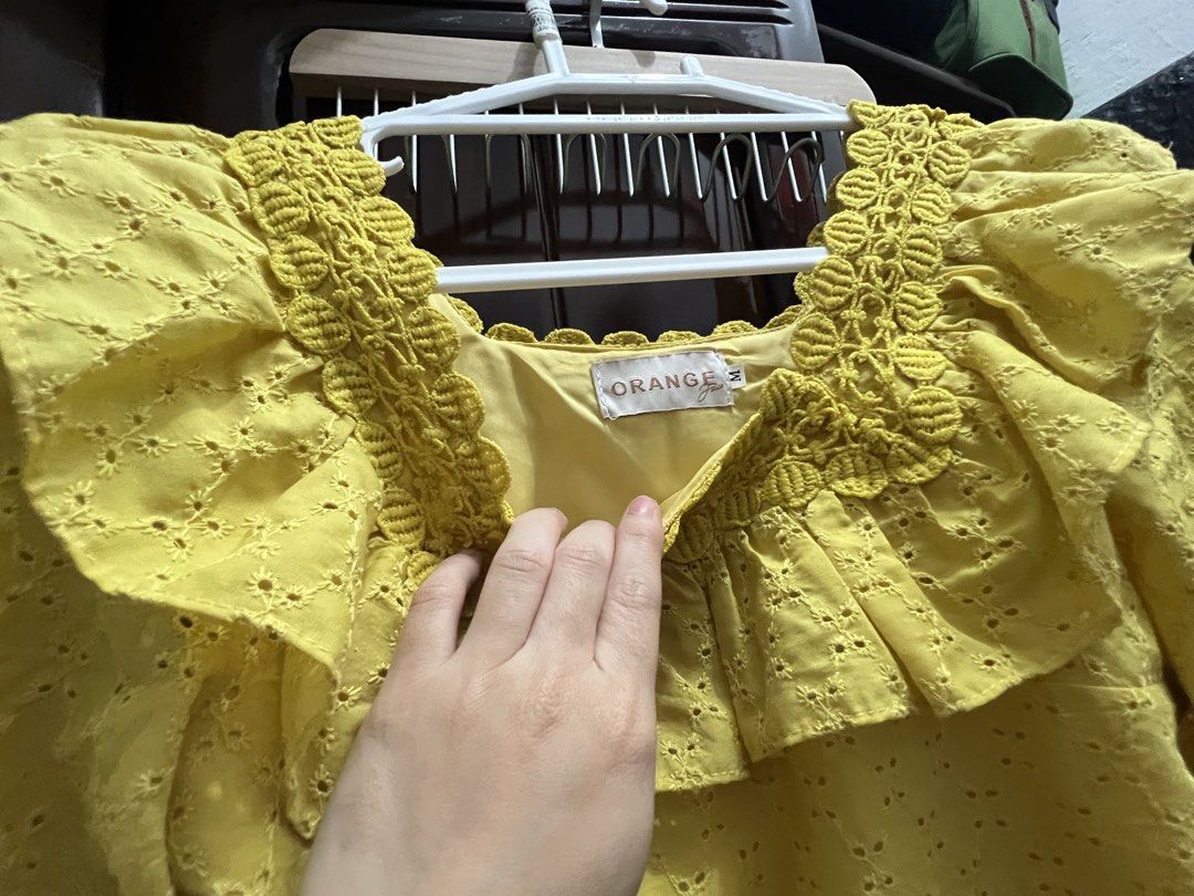 Coord SIZE SMALL EYELET (THAILAND) (Category: Sets or Coordinates) located in Digos. Submitted by sunshineprosperity (Listing ID 1469988394, Image 3). Description: Hello The tag says Medium but the fit is SMALL SMALL SIZE THAILAND BOUGHT Preloved In a good condition.