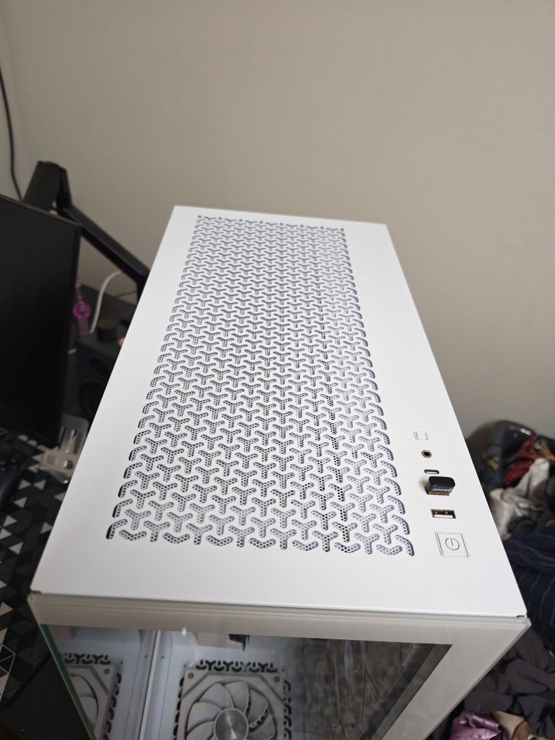 CORSAIR 3500X ARGB WHITE PC CASE, Computers & Tech, Parts & Accessories ...