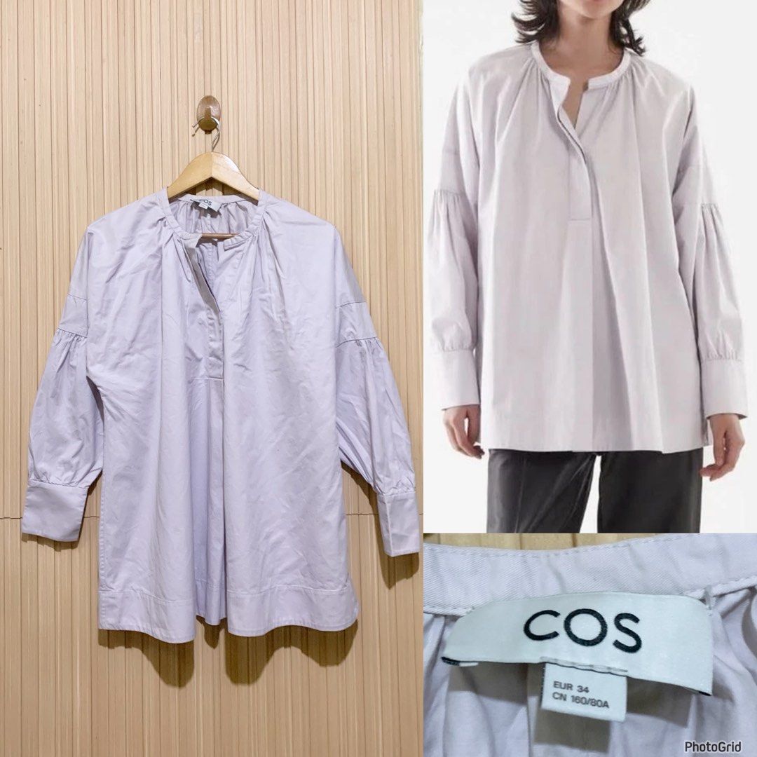 Cos oversized poplin shirt (Category: Blouses) located in Koronadal. Submitted by gstyledforless (Listing ID 1470106323, Image 1). Description: Fits m-l.