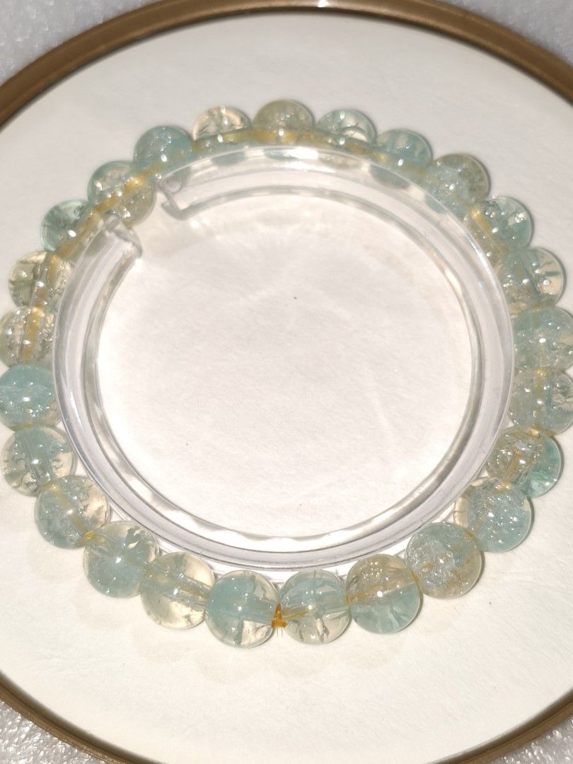 Crackled Glass Bead Bracelets Various Colors (Category: Bracelets) located in Caloocan City. Submitted by books_and_beads (Listing ID 1470081227, Image 2). Description: - Crackled glass beads with a shiny finish - Available colors: ocean turquoise, fiery orange, icy aqua, peachy tangerine, ruby red, amethyst purple, sea foam green, moss green, smoky green, translucent rose quartz pink. - Standard stretch size fits most wrists comfortably (17-18cm