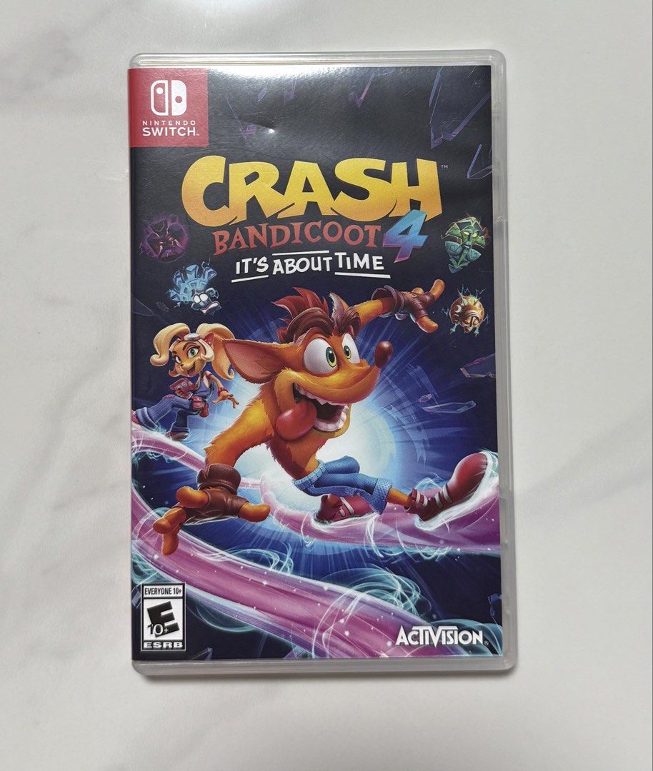 Crash Bandicoot 4: It's About Time (Category: Nintendo) located in Mandaluyong City. Submitted by akebns05 (Listing ID 1470065893, Image 1). Description: Crash Bandicoot 4: It's About Time for Nintendo Switch 📍Mandaluyong .