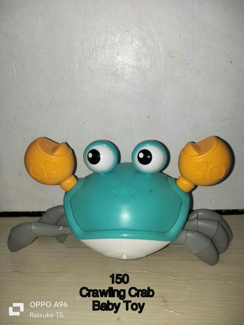 Crawling Crab Toy (Category: Interactive Toys) located in Taguig. Submitted by raisuketoysshop (Listing ID 1470069047, Image 1). Description: PTPA NEW ARRIVAL!!.. PLEASE RESPECT POST AND PRICES.. Tested working and in good condition.. Secondhand Items Declared as is pa din po Pm for demo video What you see is what you get.. Please manage your expectations.. +40% COD Sho pee Check Out (sho pee fee+Tax+shipping materials) +40 Pesos For Check Out Li