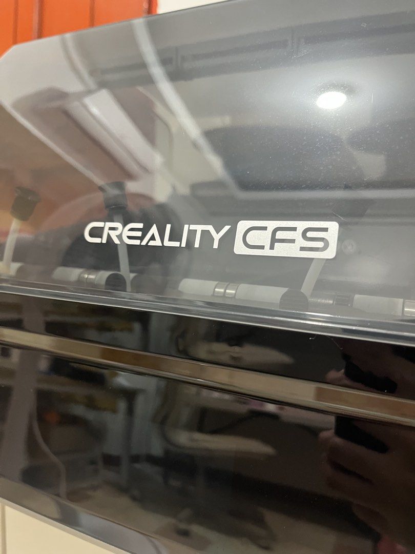 Creality CFS (Category: Printers, Scanners & Copiers) located in Quezon City. Submitted by oke_tab (Listing ID 1470080263, Image 1). Description: No known issues. No box. No buffer. Included: Cables and 3D printed dessicant holders. Lalamove or meetup around Kapitolyo, Pasig. Cash/bank or e-wallet transfer. Reason for selling: decluttering, no longer using..