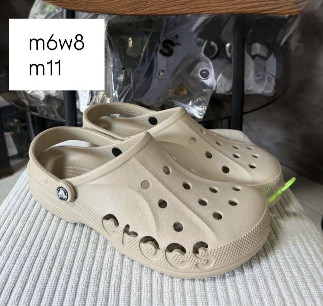 Crocs Baya Clogs (Category: Flats & Sandals) located in Santa Rosa. Submitted by miqboutique (Listing ID 1470018252, Image 3). Description: Baya Clogs ₱2,100 + SF • Ready to ship • Guaranteed Original Fb page: Miq's Boutique.