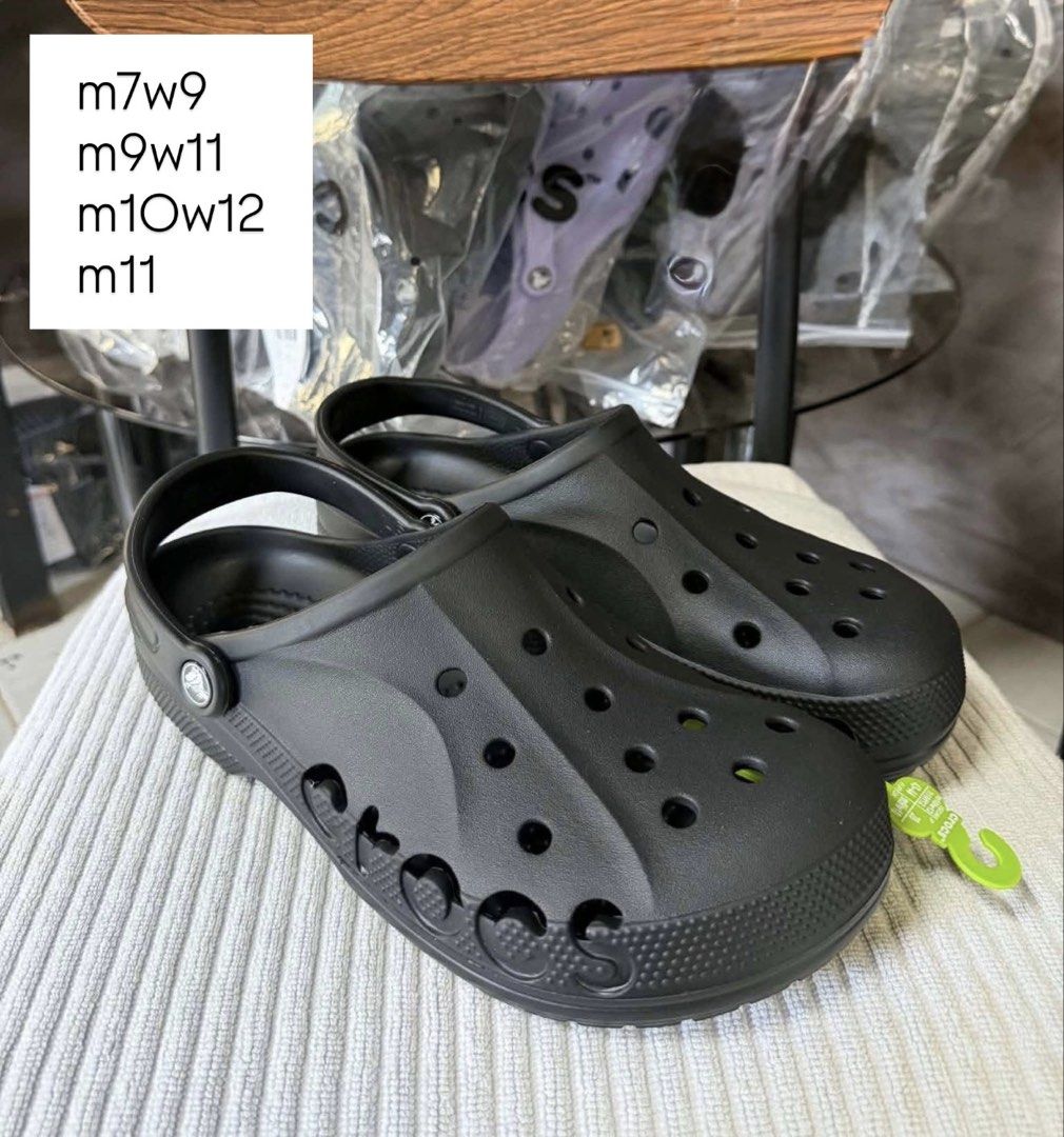 Crocs Baya Clogs (Category: Flats & Sandals) located in Santa Rosa. Submitted by miqboutique (Listing ID 1470018252, Image 1). Description: Baya Clogs ₱2,100 + SF • Ready to ship • Guaranteed Original Fb page: Miq's Boutique.