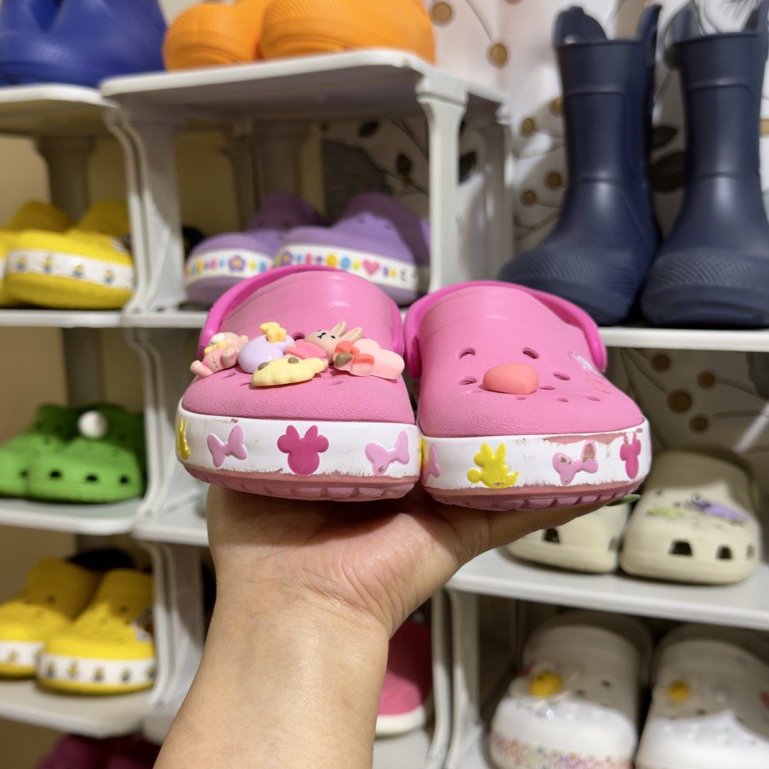 Crocs for Kids (Category: Babies & Kids Fashion) located in Baguio. Submitted by shopple.ph (Listing ID 1470126926, Image 3). Description: C R 🐊 C S for Kids 📏 Size: c9 (US) | 26 (EU) | 16.5 cm ✨ Condition: VGUC — please refer to posted photos 👀 What you see is what you get. 🫧 Pre-washed ☺️ 🛍️ Ukay source — please limit your expectations. 🚫 Payment first policy — No COD 💸 MOP: GCash / BPI / BDO / MariBank / Maya 📦 Courier: J&T Express onl