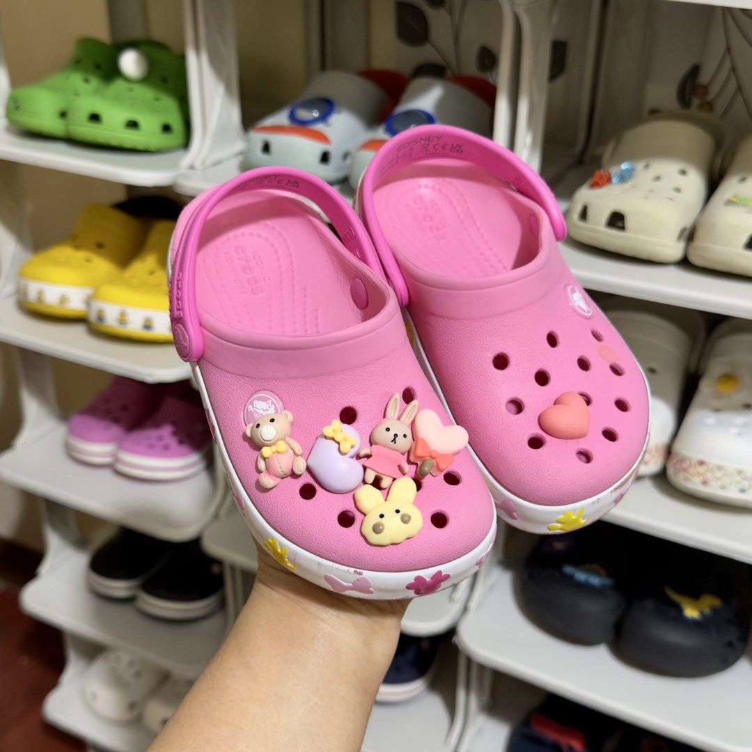 Crocs for Kids (Category: Babies & Kids Fashion) located in Baguio. Submitted by shopple.ph (Listing ID 1470126926, Image 1). Description: C R 🐊 C S for Kids 📏 Size: c9 (US) | 26 (EU) | 16.5 cm ✨ Condition: VGUC — please refer to posted photos 👀 What you see is what you get. 🫧 Pre-washed ☺️ 🛍️ Ukay source — please limit your expectations. 🚫 Payment first policy — No COD 💸 MOP: GCash / BPI / BDO / MariBank / Maya 📦 Courier: J&T Express onl