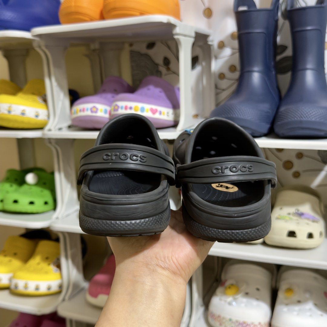 Crocs for Kids (c13) (Category: Babies & Kids Fashion) located in Baguio. Submitted by shopple.ph (Listing ID 1470126823, Image 3). Description: C R 🐊 C S for Kids 📏 Size: c13 (US) | 30-31 (EU) | 19 cm ✨ Condition: VGUC — please refer to posted photos 👀 What you see is what you get. 🫧 Pre-washed ☺️ 🛍️ Ukay source — please limit your expectations. 🚫 Payment first policy — No COD 💸 MOP: GCash / BPI / BDO / MariBank / Maya 📦 Courier: J&T Exp