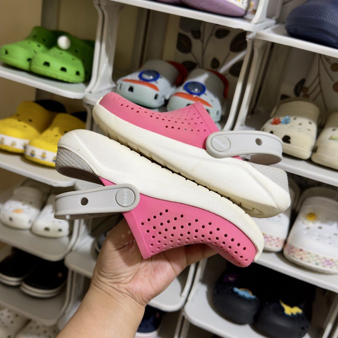 Crocs for Kids LiteRide (c12) (Category: Babies & Kids Fashion) located in Baguio. Submitted by shopple.ph (Listing ID 1470125699, Image 3). Description: C R 🐊 C S for Kids 📏 Size: c12 (US) | 29-30 (EU) | 18.5 cm ✨ Condition: VGUC — please refer to posted photos 👀 What you see is what you get. 🫧 Pre-washed ☺️ 🛍️ Ukay source — please limit your expectations. 🚫 Payment first policy — No COD 💸 MOP: GCash / BPI / BDO / MariBank / Maya 📦 Couri