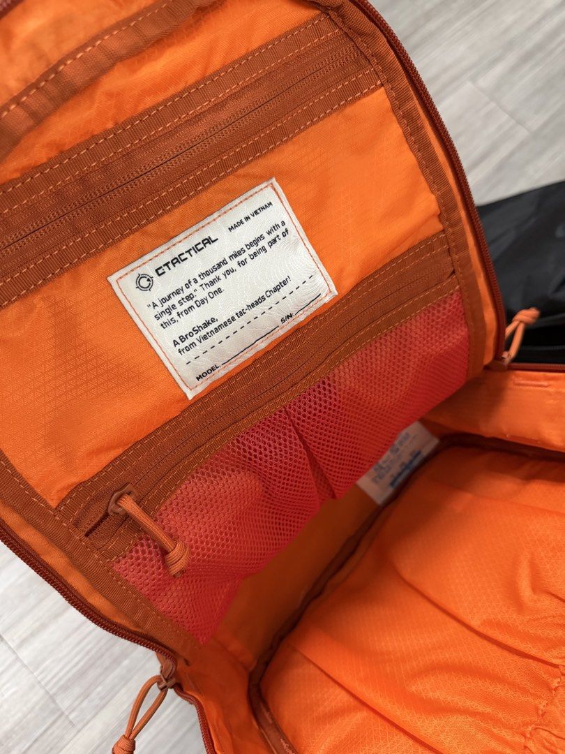 CTactical Junior 8L Burnt Orange (Category: Backpacks) located in Makati City. Submitted by fujitiv (Listing ID 1469986062, Image 3). Description: Got this for my kids but I guess they don’t really appreciate the tac look yet. Fits a 13 Macbook Air, not a 14 MBP Makati / Sta Ana.