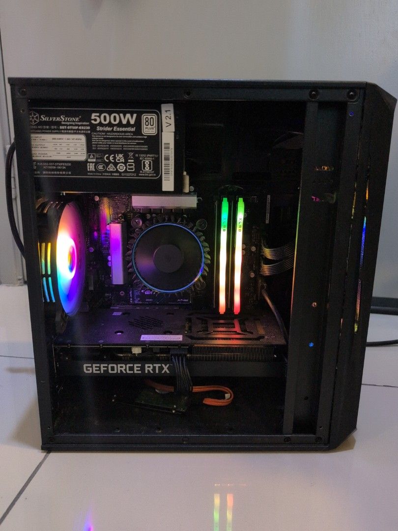 Progressive Gaming Machine Custom Gaming PC RTX Graphics RGB Fans, Computers & Tech, Desktops on ...