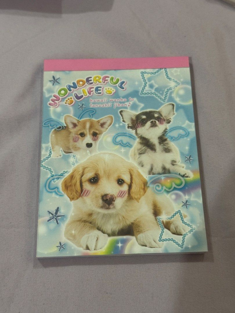 dog memo pad (Category: Stationery & School Supplies) located in Bacolor. Submitted by mori01927 (Listing ID 1470012954, Image 1). Description: .