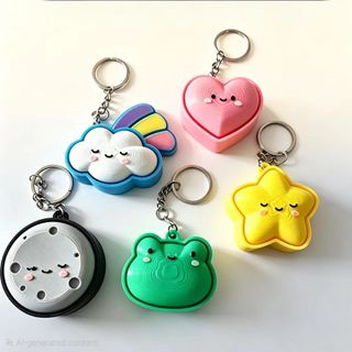 3D Printed Cute Bolo Bun Pineapple Bun Mechanical Keyboard Switch ...
