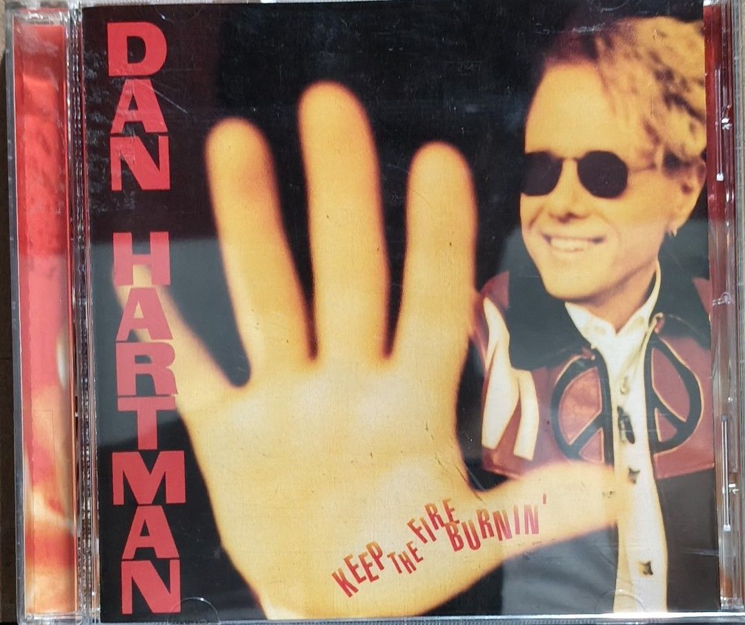 Dan Hartman - Keep The Fire Burnin' CD Album (Category: CDs & DVDs) located in Manila. Submitted by ruelcabrer77078 (Listing ID 1470091962, Image 1). Description: - Artist/Album: Dan Hartman - Keep The Fire Burnin' - Release Year: 1995 - Label: Chaos Recordings - Track Count: 11 tracks (includes hits like 'Living In America' and 'Instant Replay') - Condition: Jewel case has shelf wear; disc features hand-written marks on the surface - Inlay: Trac