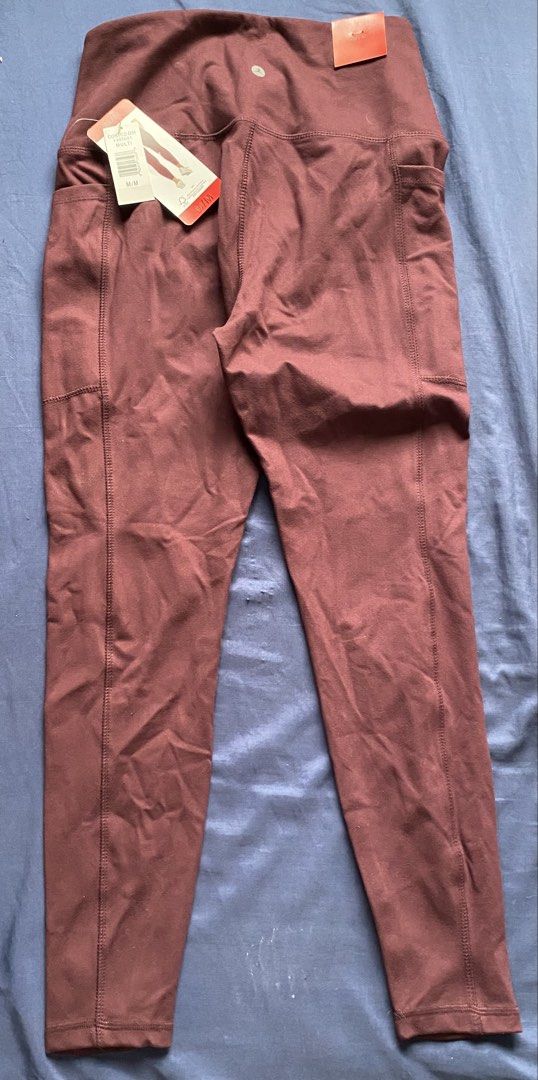 Danskin High Rise 7/8 Legging Burgundy Medium (Category: Activewear) located in Manila. Submitted by livebear-e9f3 (Listing ID 1470015931, Image 2). Description: - Brand: Danskin - Item: High Rise 7/8 Leggings - Color: Burgundy - Size: Medium - Features: Convenient side pockets - Material: 83% polyester, 17% spandex - Condition: Brand new with original tags attached - Price is negotiable.