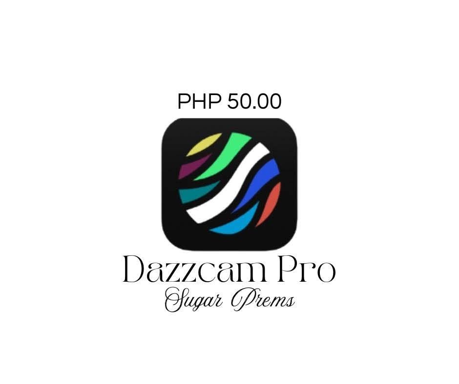 DazzCam Pro for IOS (one-time payment) (Category: Cameras) located in Manila. Submitted by anneisaclo08111 (Listing ID 1470089932, Image 1). Description: 📸 𝐃𝐀𝐙𝐙 𝐂𝐀𝐌 𝐏𝐑𝐎 (𝐢𝐎𝐒) ♡ 𝑳𝒊𝒇𝒆𝒕𝒊𝒎𝒆 𝒂𝒄𝒄𝒆𝒔𝒔 (unless the app is deleted or the phone is reformatted) ♡ 𝑳𝒆𝒈𝒂𝒍𝒍𝒚 𝒑𝒂𝒊𝒅 and directly purchased from the App Store ♡𝑨𝒍𝒍 𝒄𝒂𝒎𝒆𝒓𝒂𝒔 𝒂𝒏𝒅 𝒇𝒊𝒍𝒕𝒆𝒓𝒔 𝒖𝒏𝒍𝒐𝒄𝒌𝒆𝒅 𝐅𝐨𝐫 𝐢𝐧𝐪𝐮𝐢𝐫𝐢𝐞𝐬 & 𝐨𝐫𝐝𝐞𝐫𝐬: P