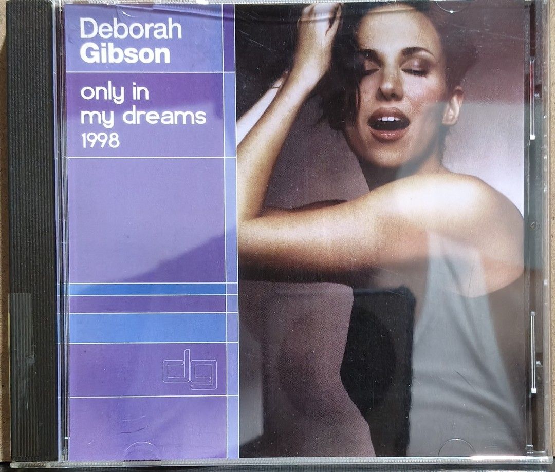 Deborah Gibson - Only In My Dreams 1998 CD (Category: CDs & DVDs) located in Manila. Submitted by ruelcabrer77078 (Listing ID 1470097041, Image 1). Description: - Artist & Title: Deborah Gibson Maxi-Single CD - Release Year: 1998 - Label: Jellybean Recordings - Track Count: 8 tracks (includes Club Mix, Club Dub, and Rave Vocal Mix) - Packaging: Standard jewel case - Condition Note: Has marker handwriting notes on both the cover and the disc label