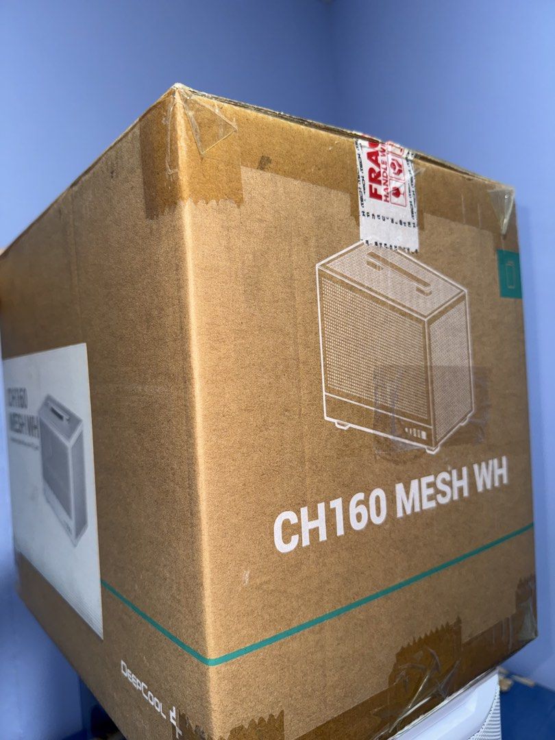 DeepCool CH160 Mesh WH Mini-ITX PC Case White (Category: Desktops) located in Angono. Submitted by mydogisdouglas (Listing ID 1470012510, Image 3). Description: 🖥️ FOR SALE: DEEPCOOL CH160 MESH ITX PC CASE 💰 PRICE: ₱3,000 ✨ BRAND NEW | UNUSED | COMPLETE WITH RECEIPT Selling this brand-new DeepCool CH160 Mesh ITX PC Case! RFS: Wrong purchase. I mistakenly thought this case could fit a Micro-ATX (mATX) motherboard, but it’s designed for Mini-ITX 